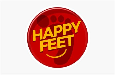 Happy Feet Logo Png - Circle , Free Transparent Clipart - ClipartKey