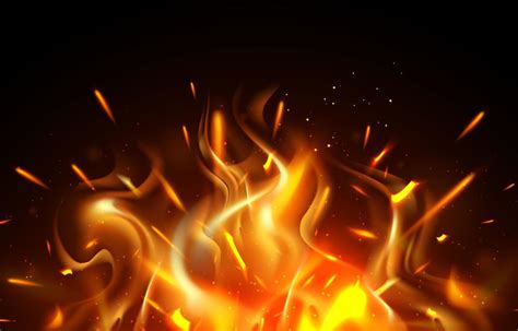 Fire Flare Effect Background 22979977 Vector Art at Vecteezy