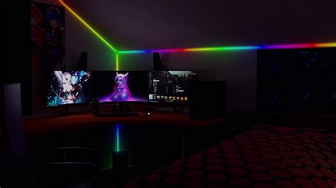 Rgb Gaming Room V1 Live Wallpaper | 1920x1080