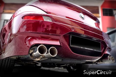 SUPERCIRCUIT Exhaust Pro Shop: BMW 6-series M6 E63/64 Exhaust Customization