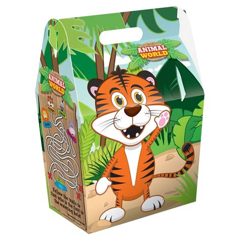 Children's Meal Boxes - Animal Print | Select Catering Solutions Ltd