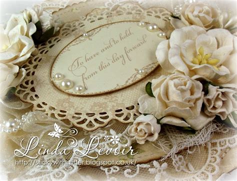 SWG Design by Linda Levoir: Vintage Wedding Card