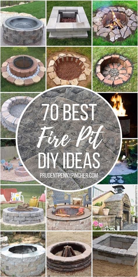 How to build a outside fire pit - Builders Villa