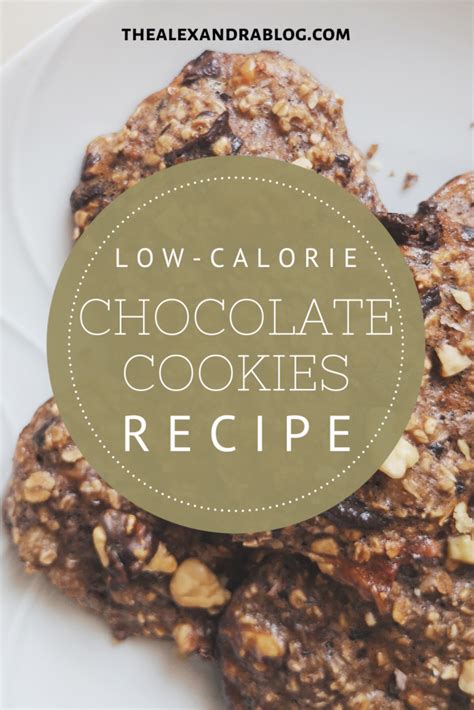 Low-Calorie Chocolate Chip Cookies | Easy And Healthy Recipe - The Alexandra Blog