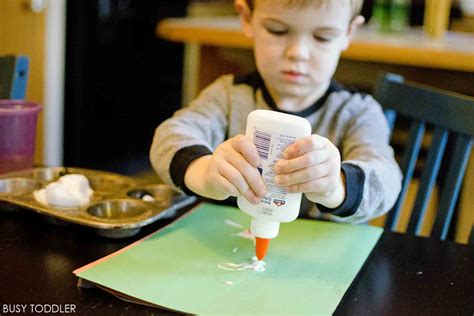 Glue Playtime Activity - Busy Toddler