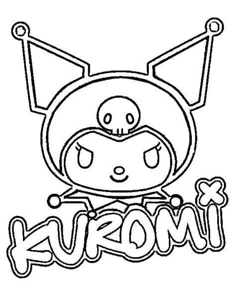 Kuromi Printable coloring page - Download, Print or Color Online for Free