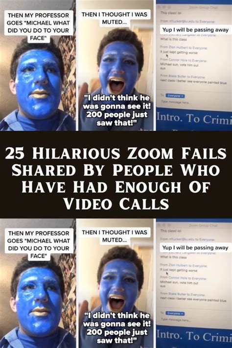 25 Hilarious Zoom Fails Shared By People Who Have Had Enough Of Video ...