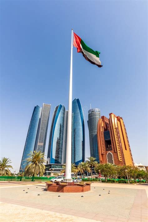 Etihad Towers and Abu Dhabi Skyline. Editorial Image - Image of pride ...