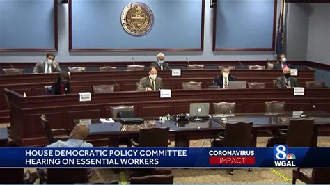 PA HOUSE COMMITTEE hears from essential workers