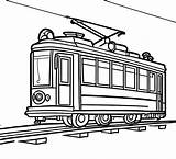 Drawing Of Tram coloring page  Download Print Or Color Online For Free sketch template