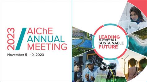 Letter about 2023 Annual Meeting & Annual Student Conference | AIChE