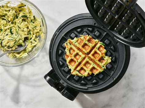 Zucchini Waffles (Green Waffles) Recipe