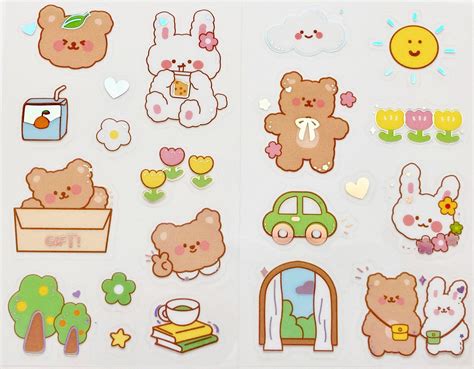 Hình Vẽ Sticker Cute, Ngộ Nghĩnh, Đáng Yêu Không Chịu Được