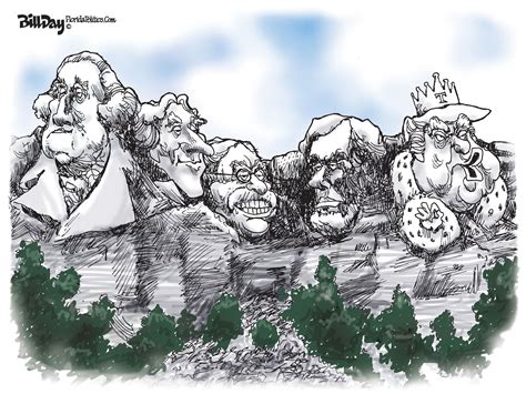 Mt. Rushmore, A Cartoon by Award-Winning Bill Day | Smart City Memphis