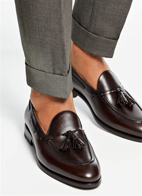 Brown Tassel Loafer in Calf Leather | SUITSUPPLY Switzerland