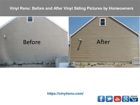 Before and After Vinyl Siding Pictures by Homeowners