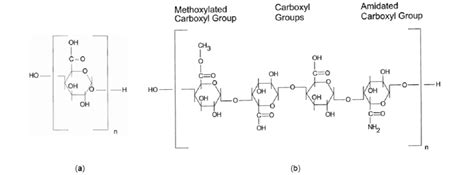 Chemical structure of polygalacturonic acid (a) and representative... | Download Scientific Diagram