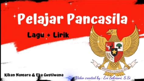 Lagu Pelajar Pancasila +Lirik - YouTube