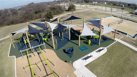 Little Elm Park - Little Elm, TX - Visit a Playground - Landscape Structures Inc. - YouTube