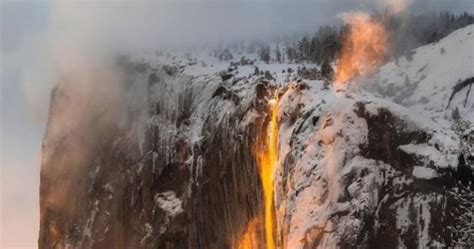 Tourists Flock To Yosemite To See Glowing "Firefall" (Photos)