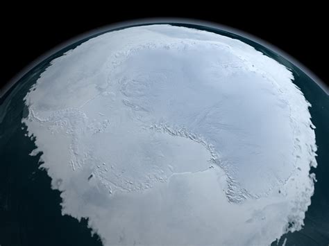 NASA satellite mosaic image of Antarctica. : r/space