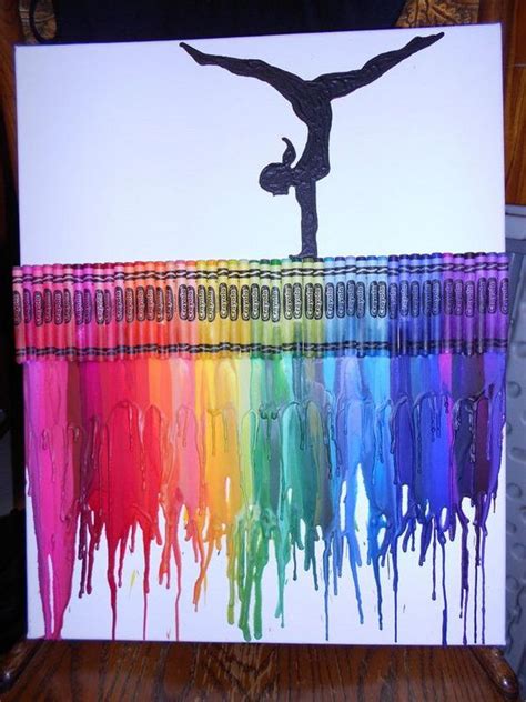 30+ Cool Melted Crayon Art Ideas - Hative