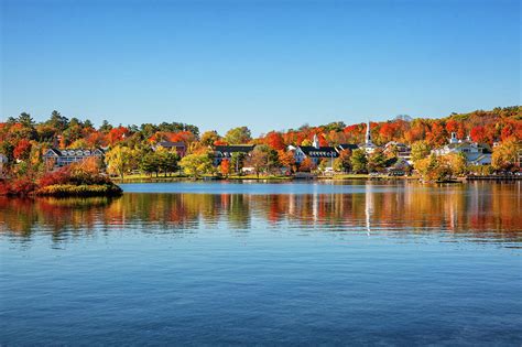 Autumn in Meredith Photograph by Lake Winnipesaukee Photography - Pixels