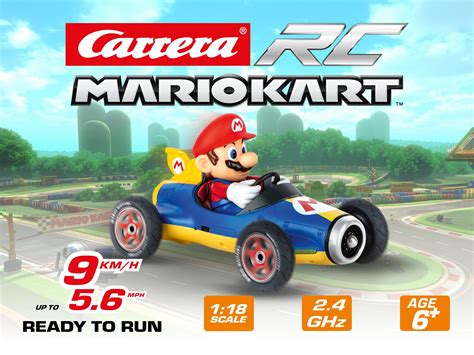 Buy Carrera RC Mario Kart Mach 8 Mario Controllable Car Online at desertcartSouth Africa