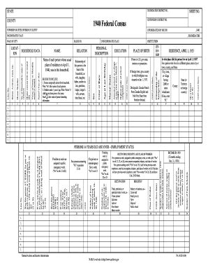 1940 Census Form: Complete with ease | airSlate SignNow