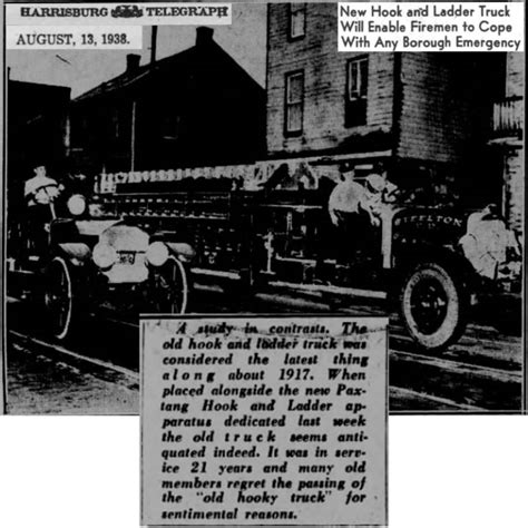 Firefighting - Steelton Historical Society