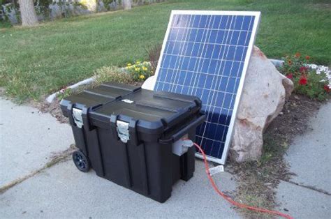 5000 W 200AH Solar Generator with 2x 100 Watt Solar Panels