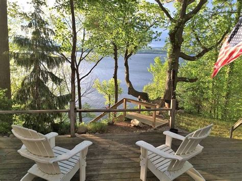 Seneca Lake Cabin with Private Beach & Dock - Vacation homes for Rent in Penn Yan, New York ...