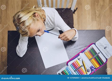 Homework for Elementary School Stock Photo - Image of education ...