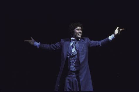 Actor Jim Dale in a scene fr. the Broadway musical "Barnum." (New York) - NYPL Digital Collections