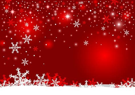 XDDJA Polyester Fabric 7x5ft Red Glitter Christmas Backdrops Snowflake ...