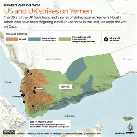 US, UK strike eight Houthi targets over Red Sea shipping attacks | Israel-Palestine conflict ...