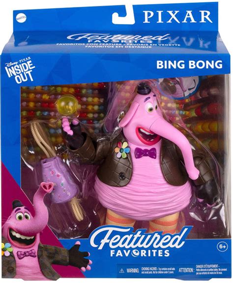 Disney Pixar Inside Out Featured Favorites Bing Bong Action Figure ...