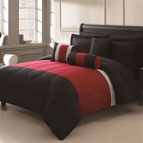 Serenity Red 10-pc. Bed Set