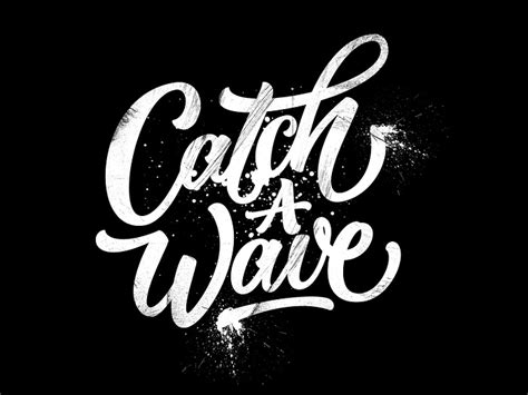 Catch A Wave by Ian Barnard on Dribbble