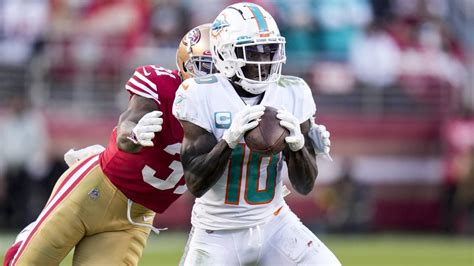 Every Miami Dolphins wide receiver Tyreek Hill catch in 146-yard game ...