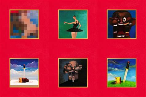 All Mbdtf Album covers : r/Kanye