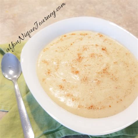 Jamaican Plantain Porridge Recipe - A YouNique Journey