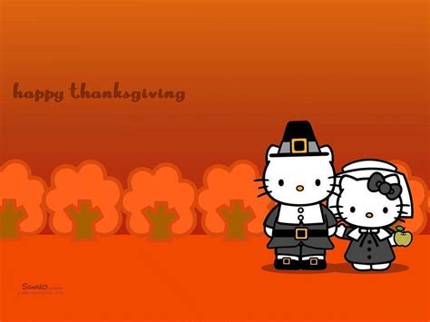 Hello Kitty Thanksgiving Wallpapers - Wallpaper Cave