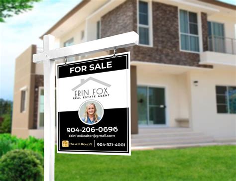 Real Estate Yard Sign Marketing template For Sale Yard Sign | Etsy ...