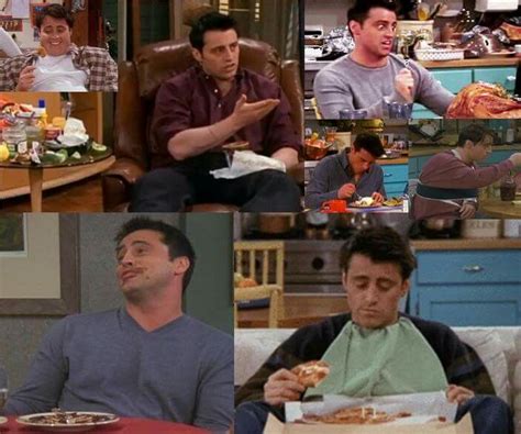 Joey and food | Friends zone, Favorite tv shows, Friends