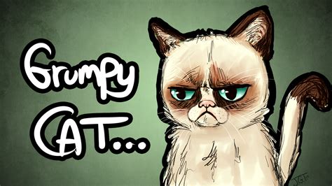 Grumpy Cat Cartoon Drawing at GetDrawings | Free download