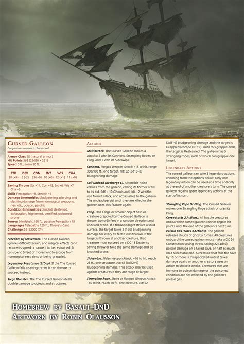 D&d 5e boat speed