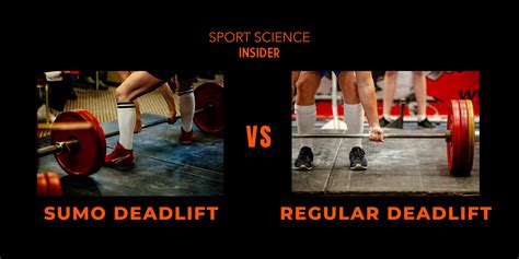 Sumo Vs Regular Deadlifts – Which Is Better? – Sport Science Insider