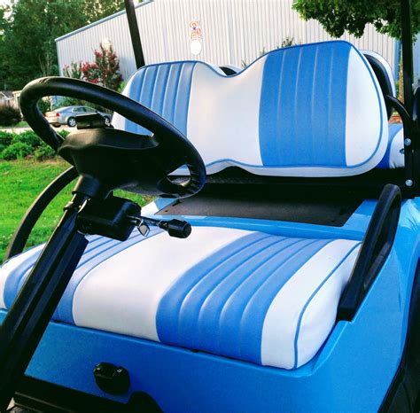 Golf Cart Seat Cover - Styles, Fabrics, Custom and Do It Yourself