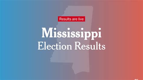 Mississippi Secretary of State Election Results 2023 - The New York Times